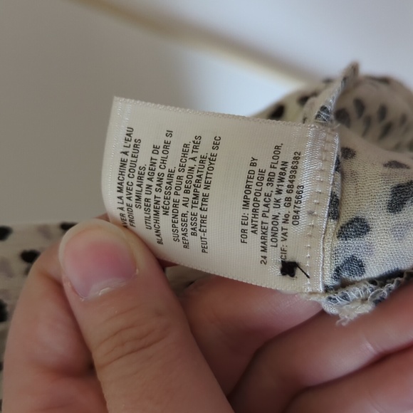 Anthro Vanessa Virginia Heart Ladder Lace Tunic - Size Small - Picture 10 of 11